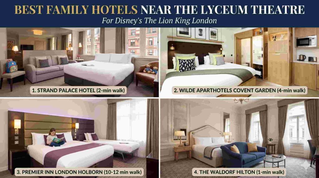 Best Hotels Near the Lyceum Theatre for Families